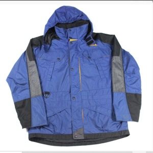 Kids Mobius Winter Jacket 100% Nylon Blue Size 16